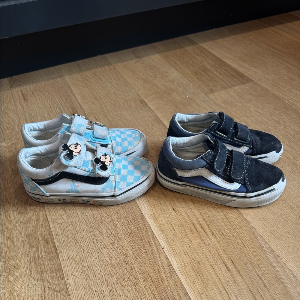 2-Pairs Vans Sneakers 11T